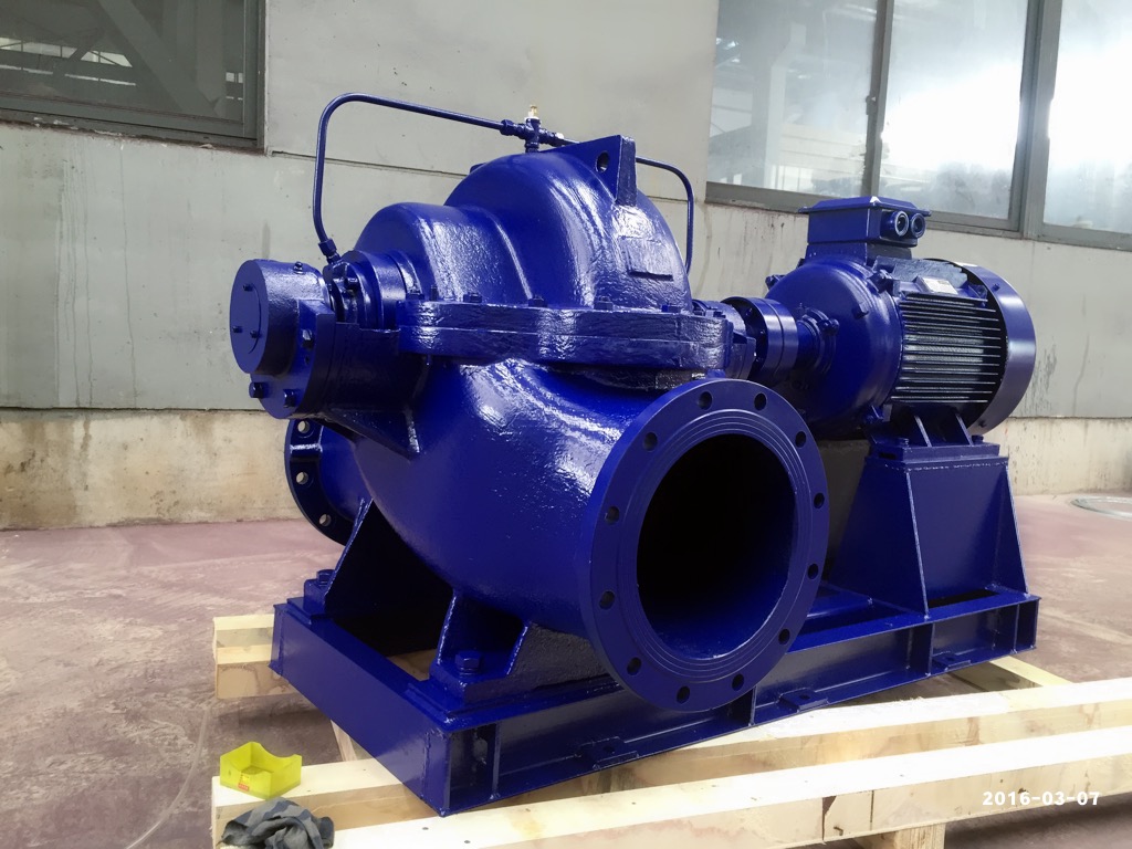 Introduktion til horisontal split struktur af dobbelt-suktionscentrifugalpumper