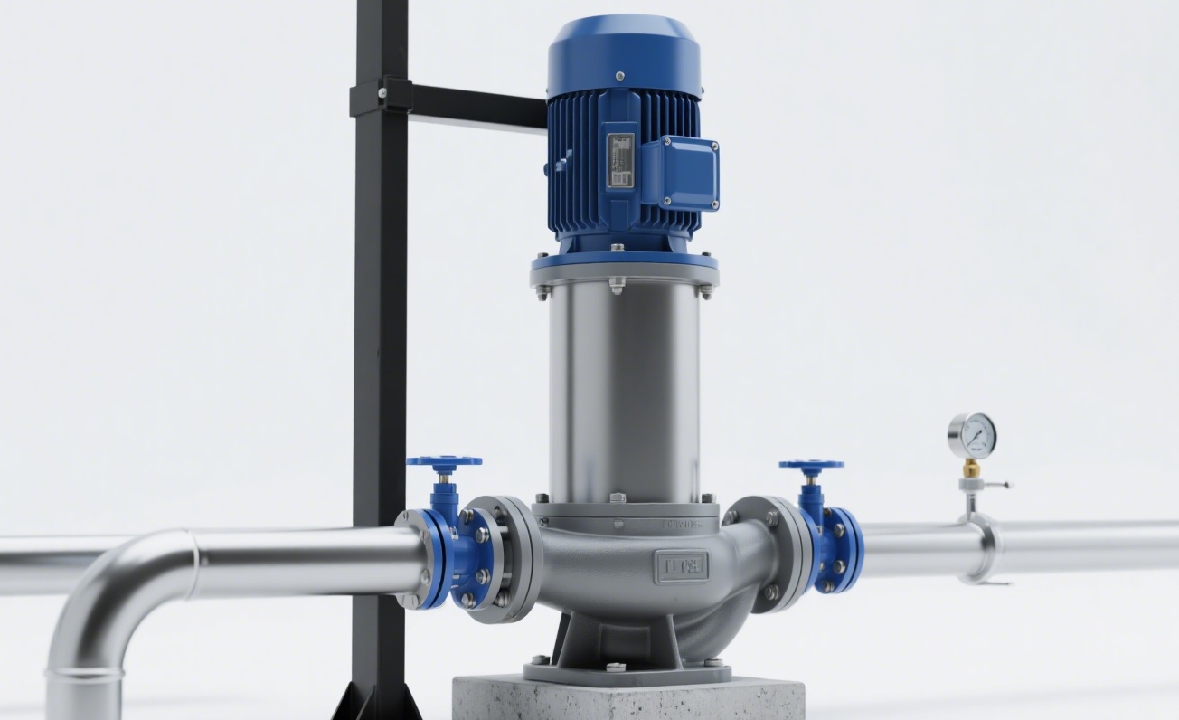 Kan centrifugalpumper installeres lodret?