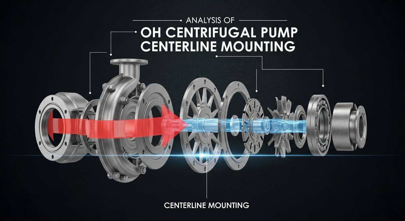 Analyse af OH Centrifugalpumpe Centerline Montering