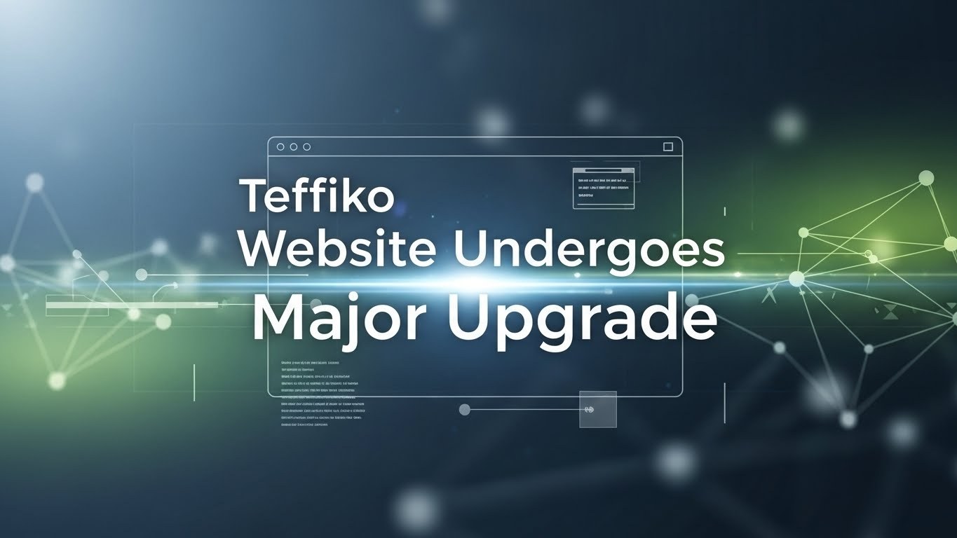 Teffiko-webstedet gennemgår større opgradering