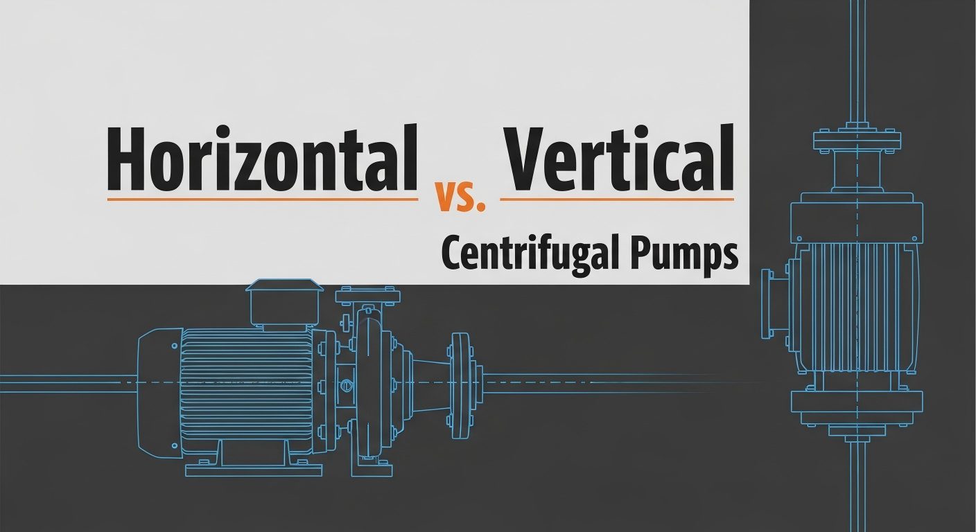 Horisontale vs vertikale centrifugalpumper: Den ultimative industrielle valgvejledning