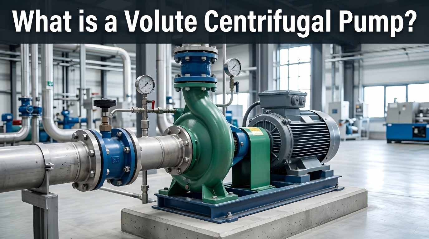 Hvad er en volute centrifugalpumpe?