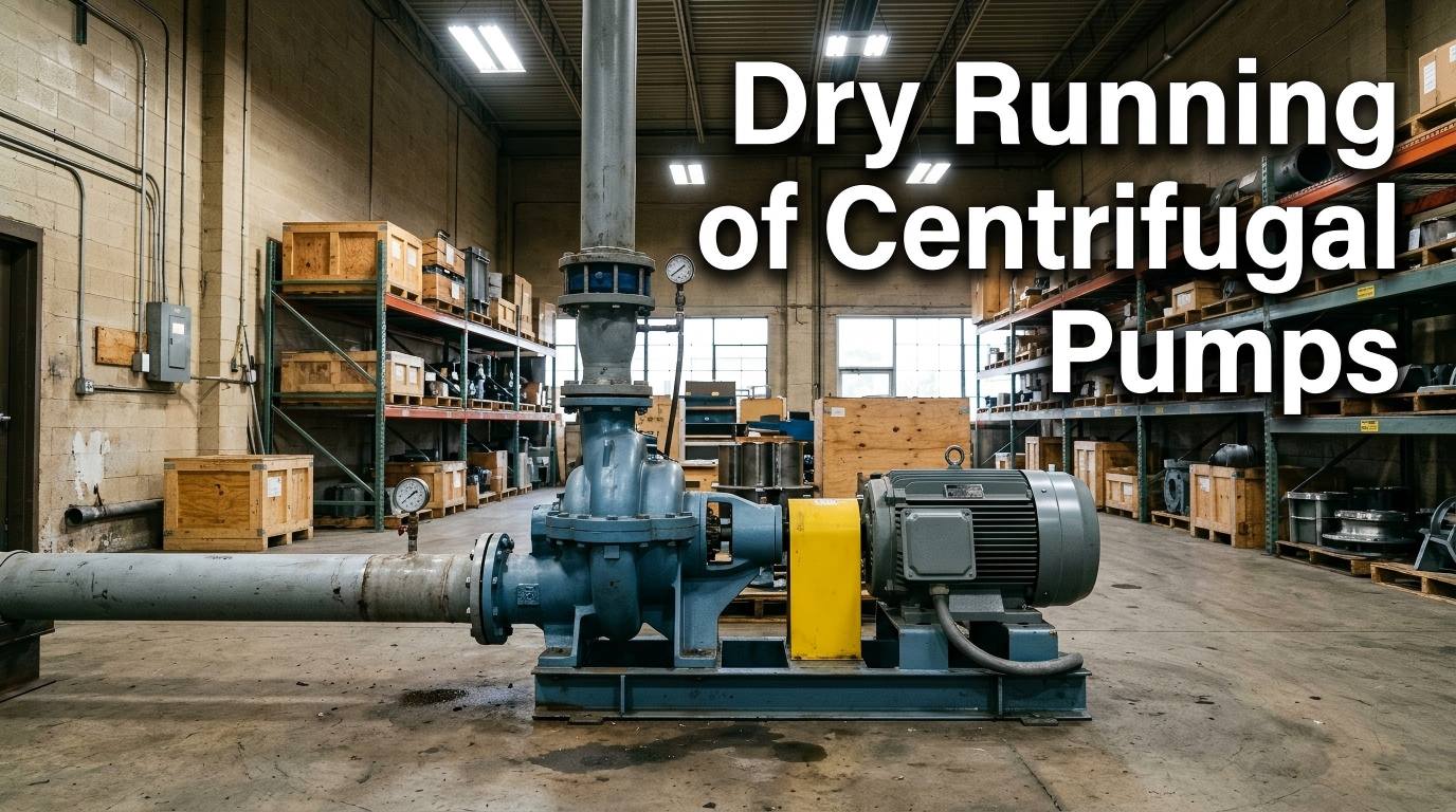 Hvad er tørdrift af centrifugalpumper?