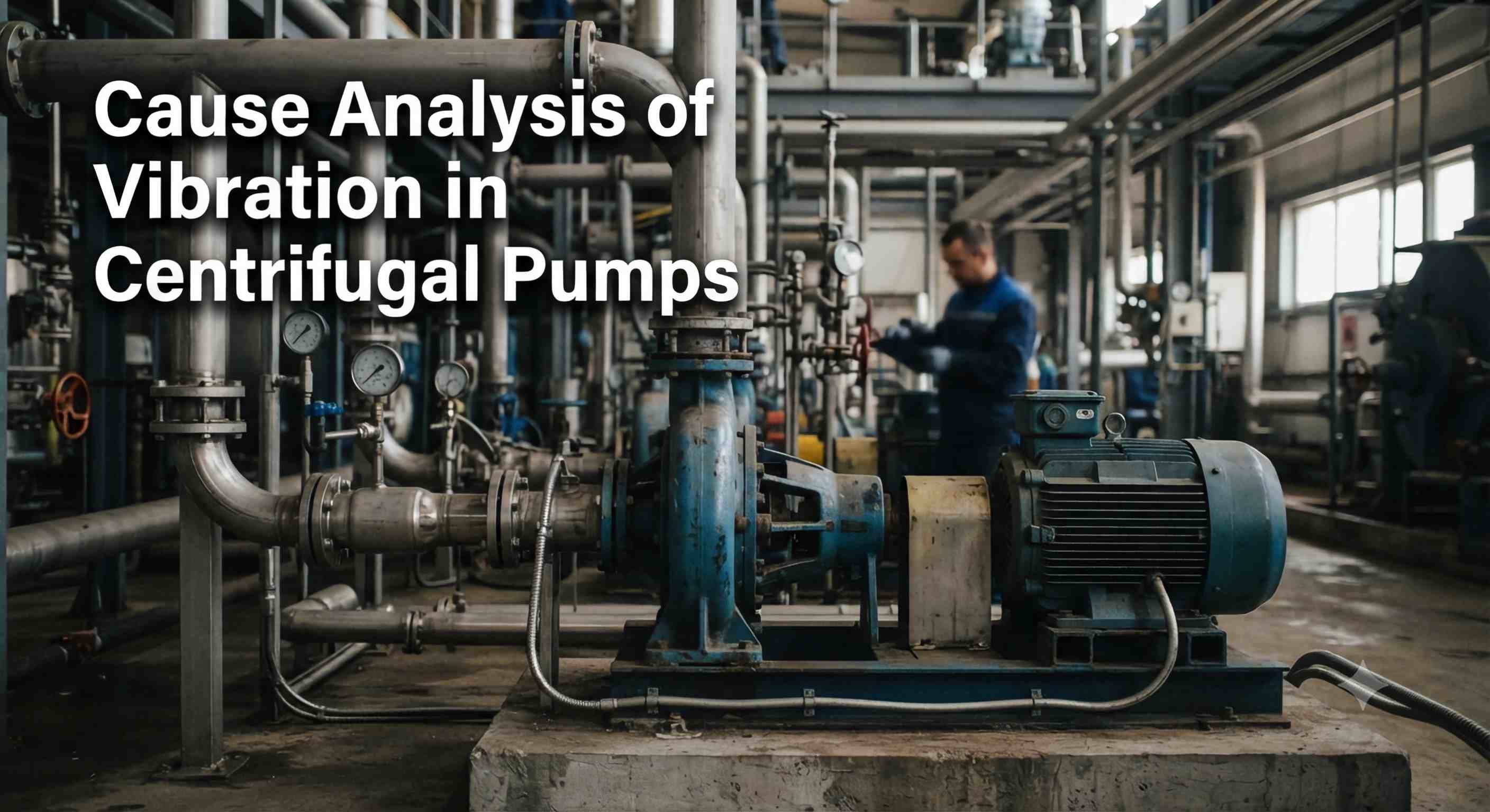 Årsagsanalyse af vibrationer i centrifugalpumper