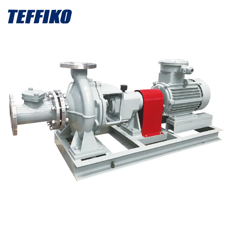 API OH1 Horisontale centrifugalpumper til ingen tilstopning af gylle