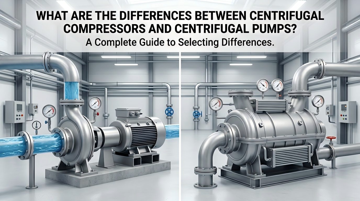Centrifugal compressor vs pump